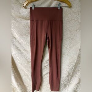Vuori Side Pocket Legging in Terra Cotta